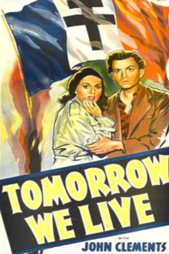 Watch Tomorrow We Live 1943 poster