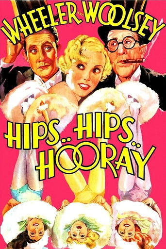 Watch Hips, Hips, Hooray! 1934 poster
