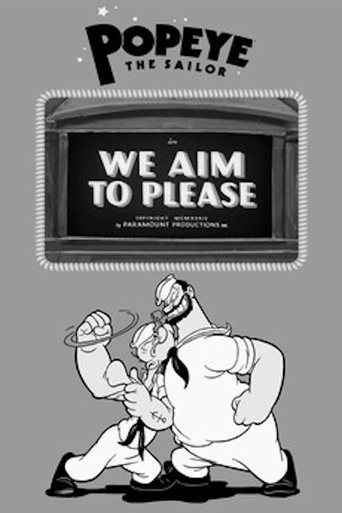 Watch We Aim to Please 1934 poster