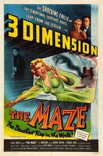 Watch The Maze 1953 poster
