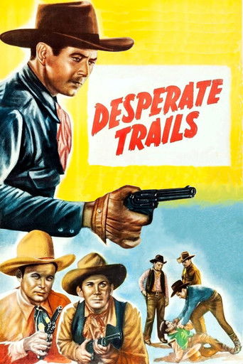Watch Desperate Trails 1939 poster