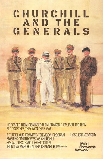Watch Churchill and the Generals 1979 poster