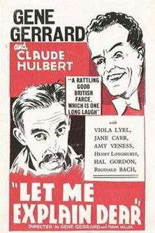 Watch Let Me Explain, Dear 1933 poster
