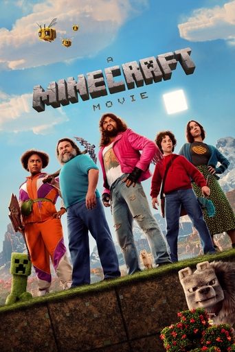 Watch A Minecraft Movie 2025 poster