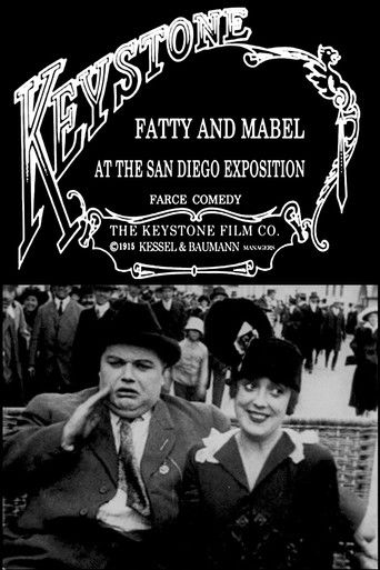 Watch Fatty and Mabel at the San Diego Exposition 1915 poster