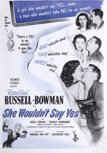 Watch She Wouldn't Say Yes 1945 poster