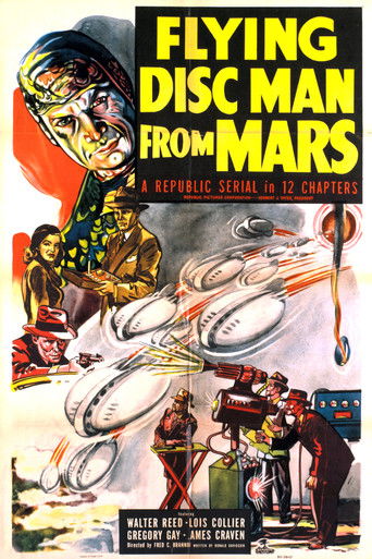 Watch Flying Disc Man from Mars 1950 poster