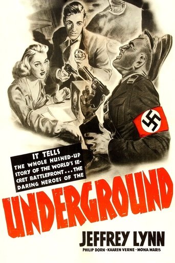 Watch Underground 1941 poster