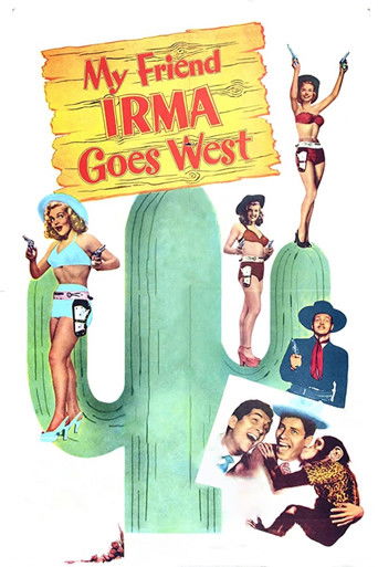 Watch My Friend Irma Goes West 1950 poster