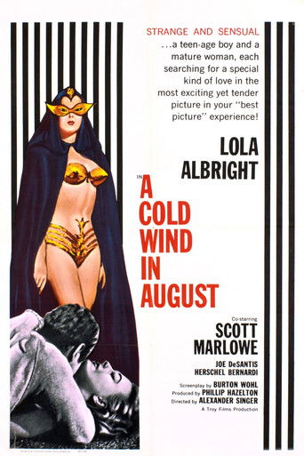 Watch A Cold Wind in August 1961 poster