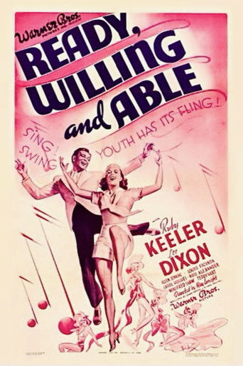 Watch Ready, Willing and Able 1937 poster