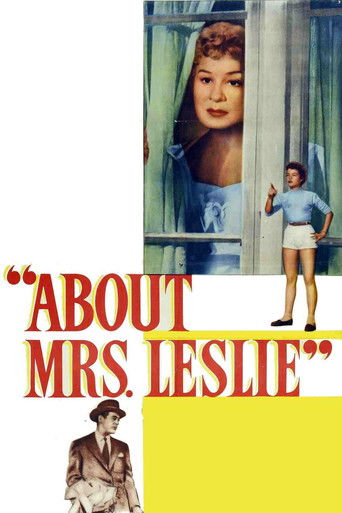 Watch About Mrs. Leslie 1954 poster