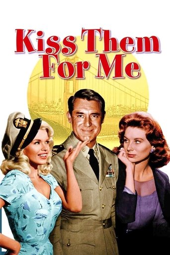 Watch Kiss Them for Me 1957 poster