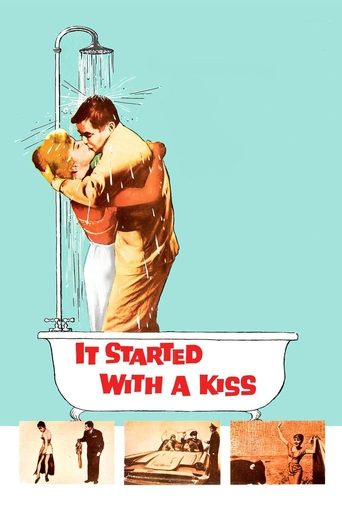 Watch It Started with a Kiss 1959 poster