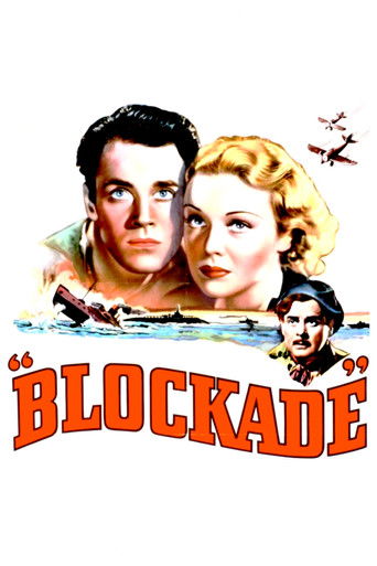 Watch Blockade 1938 poster
